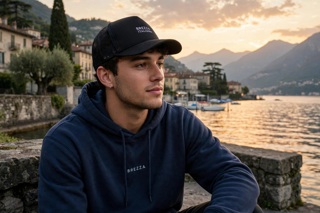 Felpa BREZZA navy- original drop